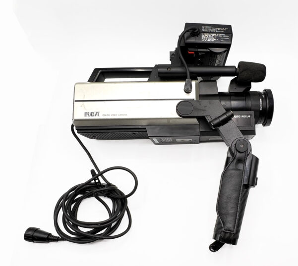 1984 RCA Color Video Camera w/ Viewfinder (CC017) SelectaVision, Japan